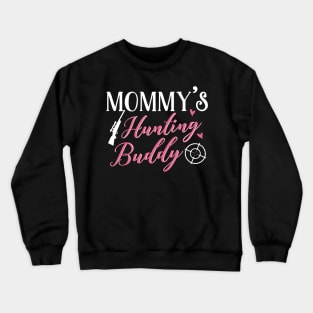 Hunting Mom and Baby Matching T-shirts Gift Crewneck Sweatshirt